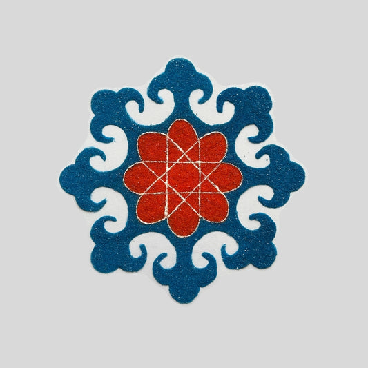 Daily Use Traditional Ready Rangoli Design 6