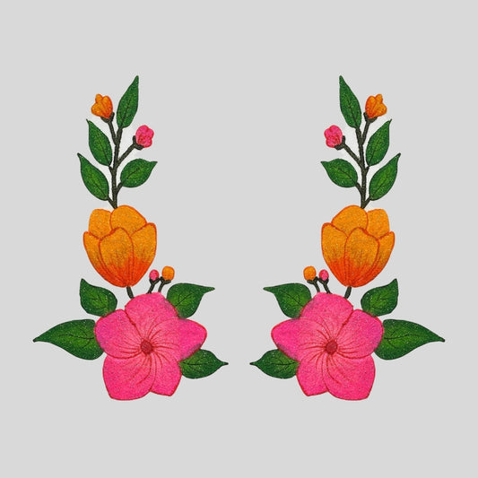 Decorative Floral Border Ready Rangoli Design 2
