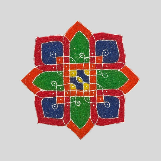 Daily Use Traditional Ready Rangoli Design 2