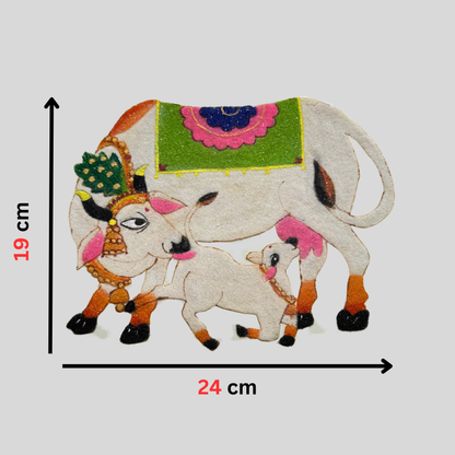 Kamdhenu Cow Rangoli