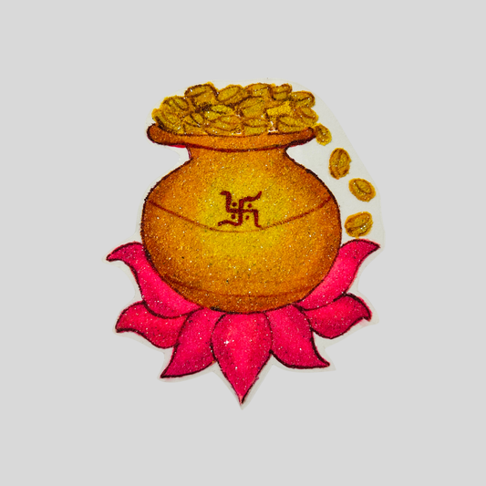 Dhan Kalash Rangoli