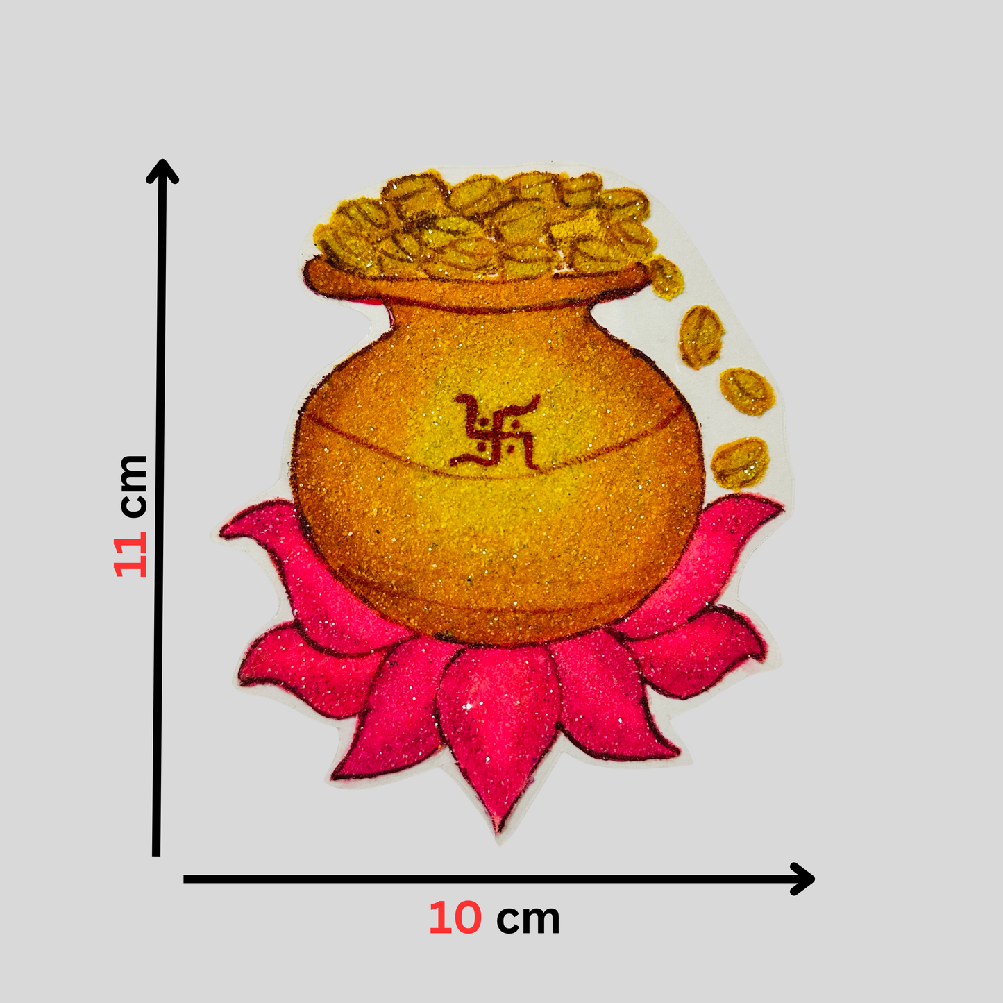 Dhan Kalash Rangoli