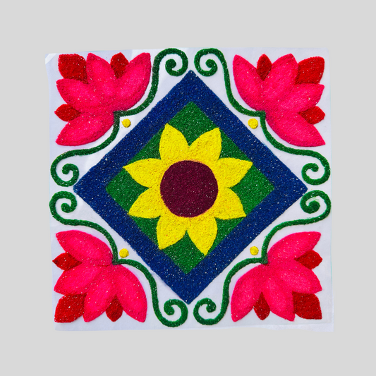 Square Design Rangoli